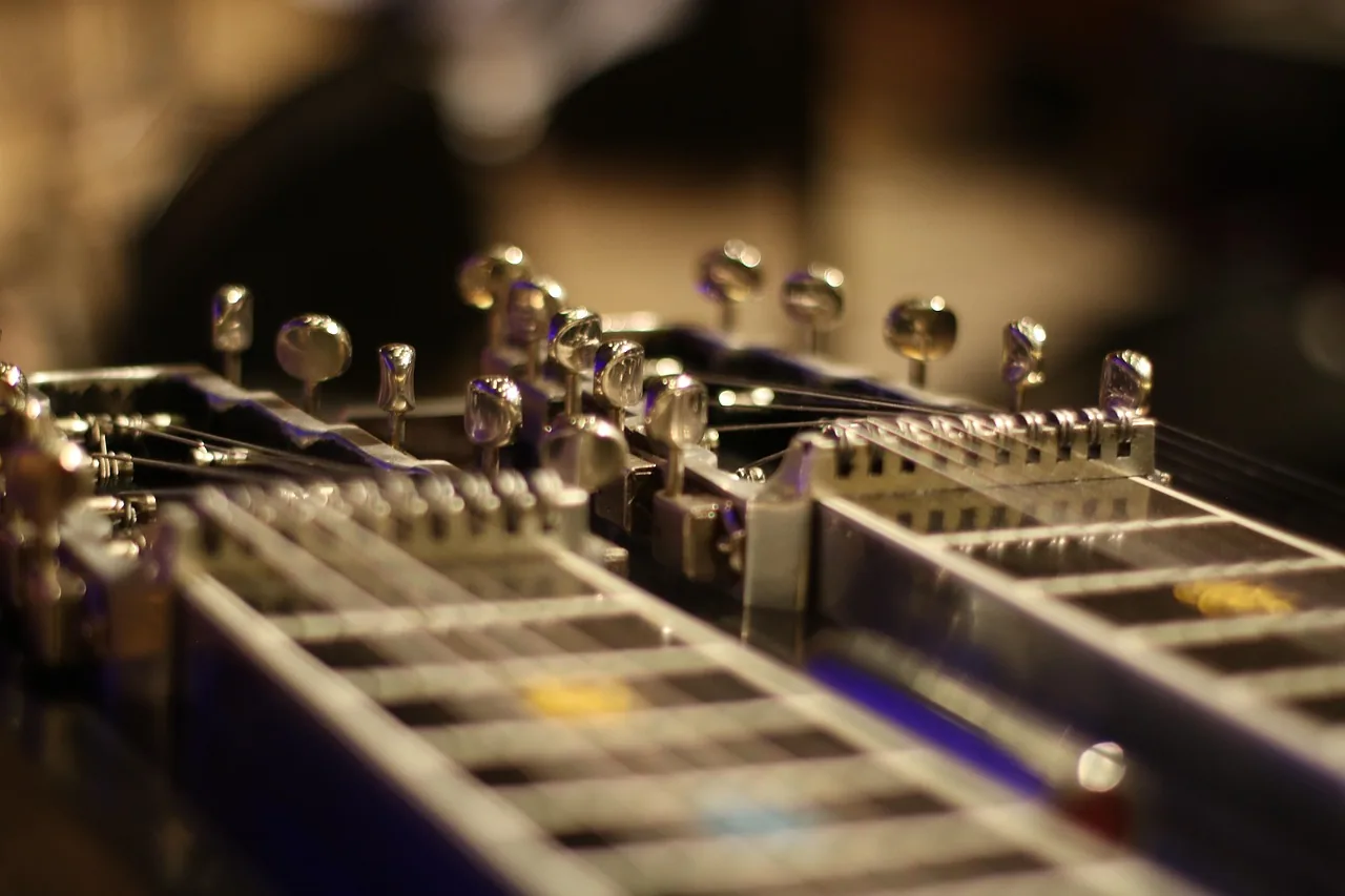 Steel guitars with blues tones Steel guitars with blues tones