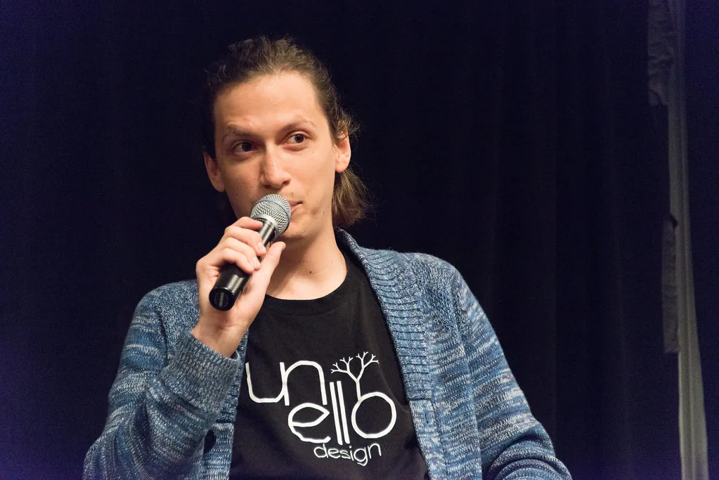 Hip-hop artist holding a microphone Hip-hop artist holding a microphone